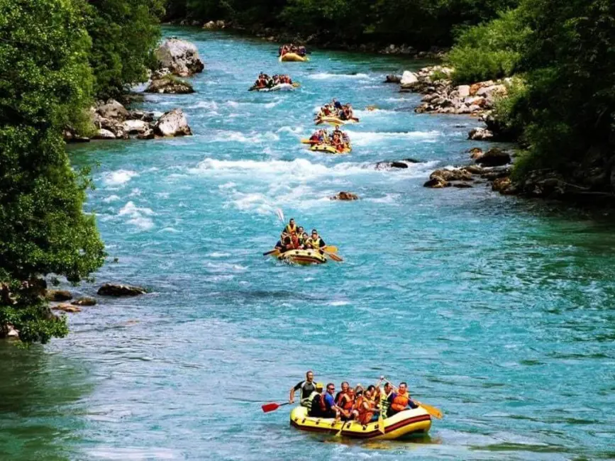Family Rafting Adventure in Koprulu Canyon with Lunch from Belek
